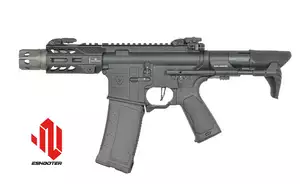 Strike industries 4" Raiders PDW AEG Rifle, GEN-2 - Black [EMG]