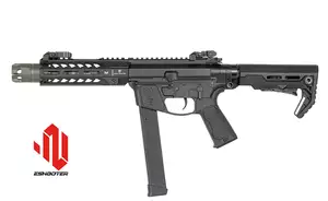 Strike Industries x PWS PDW 7" Replica Eshooter ETU, GEN-2 - Black [EMG]