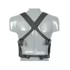 [Zestaw] Kamizelka Chest-rig Laser-Cut z ładownicami AR/AK - Czarna [8Fields] + Ładownica na radio Laser Cut - Czarna [8FIELDS] + Duża ładownica Laser-Cut ogólnego przeznaczenia - Black [8FIELDS]