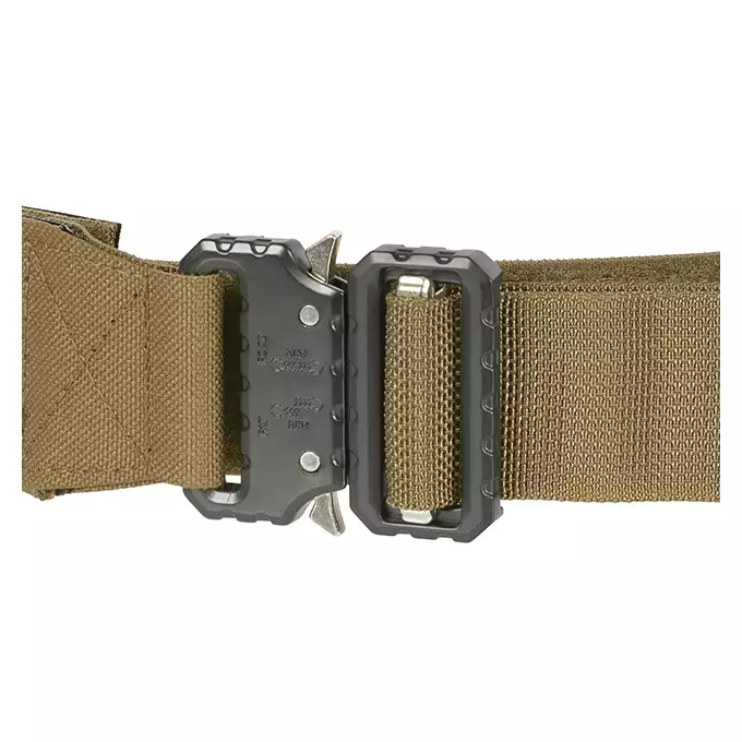 [Zestaw] Pas taktyczny Laser-Cut - XL - Coyote [8Fields] + Potrójna ładownica pistoletowa Laser-Cut z klapą - Coyote [8Fields] + Horyzontalna ładownica generalnego użytku Laser-Cut - Coyote [8Fields]