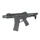 Strike industries 4" Raiders Competition PDW AEG Rifle, GEN-2 - Blue [EMG]