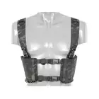 Chest Rig with Two Pouches for 6 AR / AK Magazines, Laser Cut - Multicamo Black [8FIELDS]