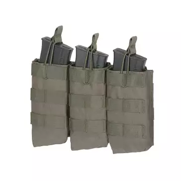 Open Top Triple 7.62x39 AK Mag Pouch - Ranger Green [8FIELDS]