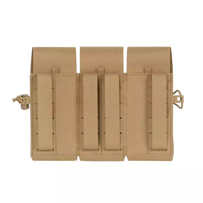 Triple Pouch for 6 AR15 Magazines, Laser Cut - Tan [8FIELDS]