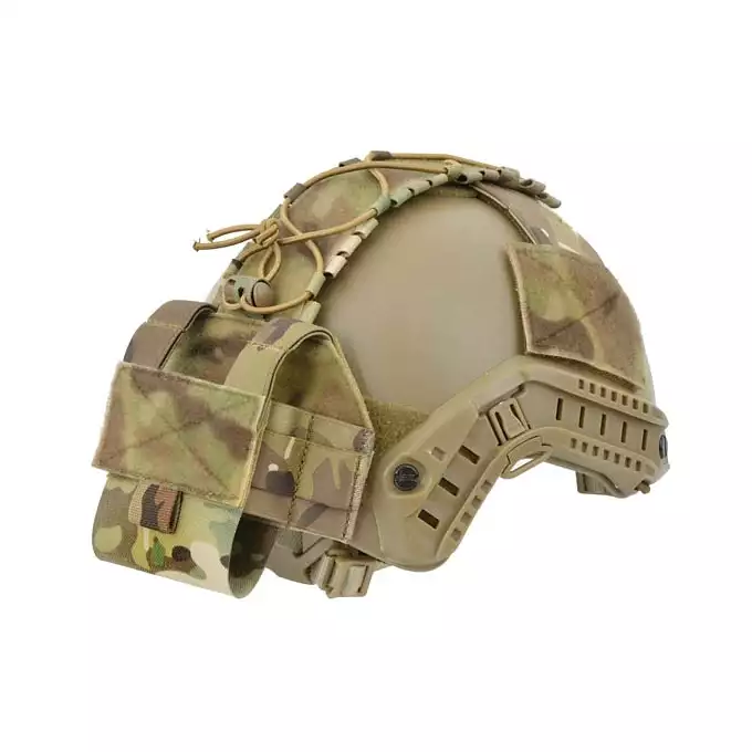 Laser-Cut Helmet Accessory Pouch - Multicamo [8FIELDS]