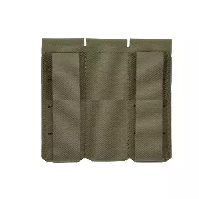 Potrójna ładownica pistoletowa Laser-Cut z klapą - Ranger Green [8Fields]