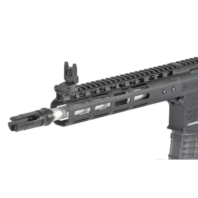 [Zestaw] Replika karabinka Noveske 10.5" Gen III Shorty 300BLK  Eshooter ETU - Black [EMG] + Ładowarka V3+ do akumulatorów LiPo/LiFe [IPower] + Akumulator Li-Po 1100mAh 11,1V 20C - Deans [IPower]