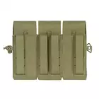Triple Pouch for 6 AR15 Magazines, Laser Cut - Olive [8FIELDS]