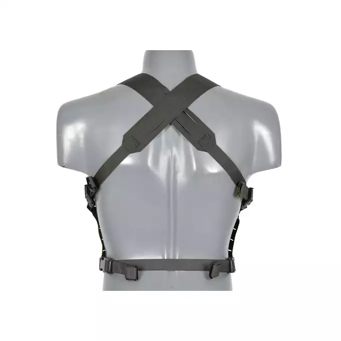 [Zestaw] Kamizelka Chest rig Laser-Cut - BK [8Fields] + Panel Laser-Cut z ładownicami na 3 magazynki AR15 - Czarna [8Fields] + Duża ładownica Laser-Cut ogólnego przeznaczenia - Black [8FIELDS]