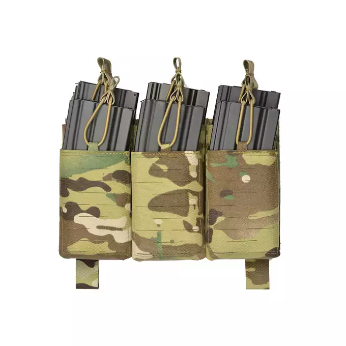 [Zestaw] Kamizelka Operator Plate Carrier Laser-Cut Buckle Up z ładownicą na magazynki AR/AK - Multicamo [8Fields] + Duża ładownica Laser-Cut ogólnego przeznaczenia - Multicamo [8FIELDS] + Panel Buckle Up Laser-Cut na 6 magazynków AR15/AK - Multicamo [8Fields]