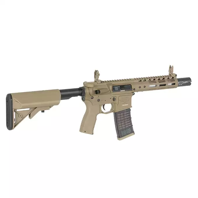 [Zestaw] Replika karabinka Noveske 7.5" DIPLOMAT Eshooter ETU, Gen-2 - FDE [EMG] + Ładowarka V3+ do akumulatorów LiPo/LiFe [IPower] + Akumulator Li-Po 1100mAh 11,1V 20C - Deans [IPower]