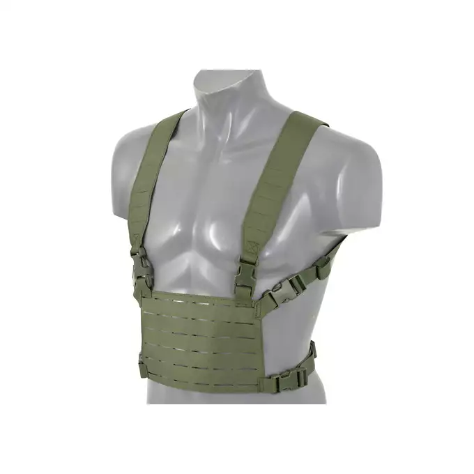 Lightweight Laser-Cut Chest Rig - Olive [8FIELDS]