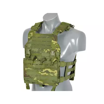 [Zestaw] Kamizelka Assault Plate Carrier Laser-Cut Buckle Up z ładownicą na magazynki AR15/AK - MT [8Fields] + Duża ładownica Laser-Cut ogólnego przeznaczenia - MT [8FIELDS] + Panel Buckle Up Laser-Cut na 6 magazynków AR15/AK - MT [8Fields]