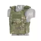 QRF Plate Carrier Laser-Cut Buckle Up with AR15/AK Magazine Pouch - Multicamo Tropic [8FIELDS]