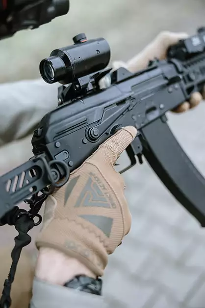 AKS-74U Tactical Rifle Replica CM.113B Eshooter ETU, GEN-2[CYMA]