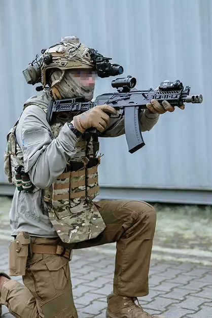 AKS-74U Tactical Rifle Replica CM.113B Eshooter ETU, GEN-2[CYMA]