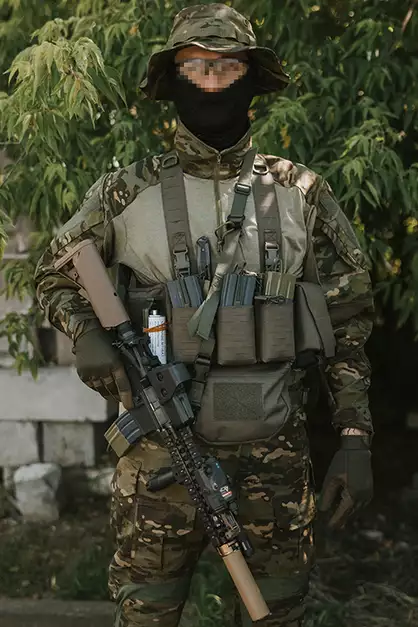 Chest rig Laser-Cut - RG [8Fields]