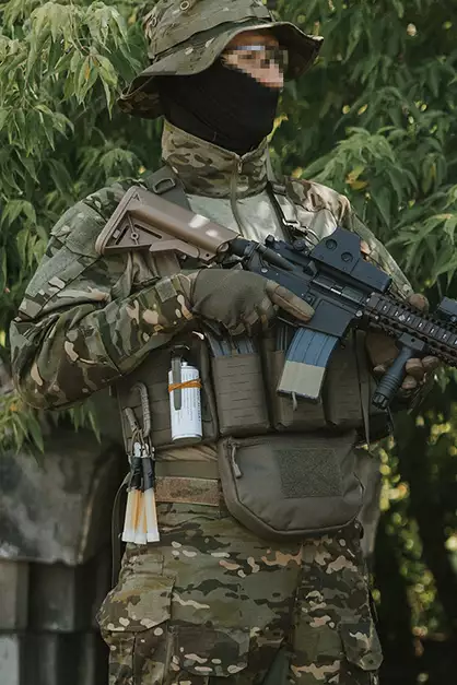 Zapinana na zamek kieszeń MOLLE - Ranger Green [8FIELDS]