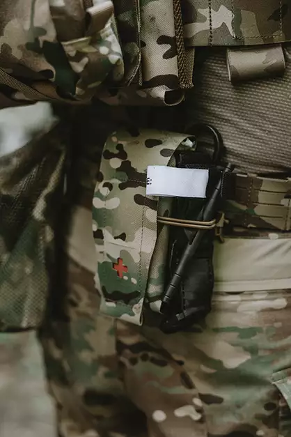 DMR 417 / 2x SR25 Magazine Pouch, Laser Cut - Multicamo [8FIELDS]