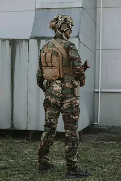 Laser Cut Medical Panel Insert for AR Magazine Pouch - Multicamo [8Fields]