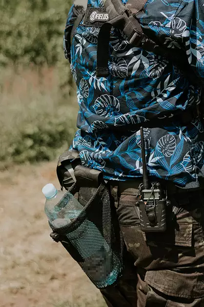 Pouch for hand grenade replica Laser Cut - Multicamo Black [8FIELDS]