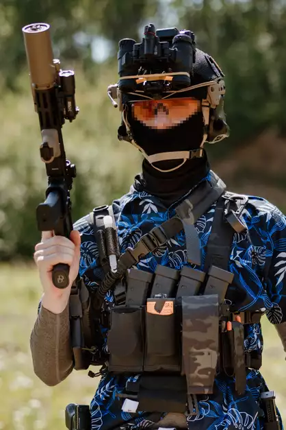 Padded Single Point Sling - Multicamo Black [8FIELDS]