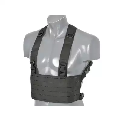 [Zestaw] Kamizelka Chest rig Laser-Cut - BK [8Fields] + Panel Laser-Cut z ładownicami na 3 magazynki AR15 - Czarna [8Fields] + Duża ładownica Laser-Cut ogólnego przeznaczenia - Black [8FIELDS]