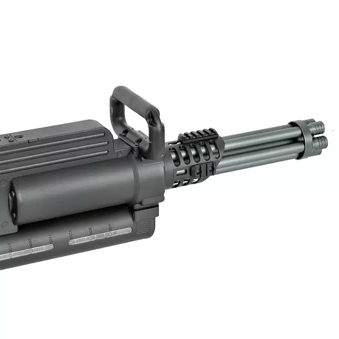 [Zestaw] Replika obrotowego miniguna WE23-X [WELL] + Akumulator Li-Po 1100mAh 11,1V 15/30C - T-connector [VB] + Kompaktowa ładowarka LIPO B3Pro