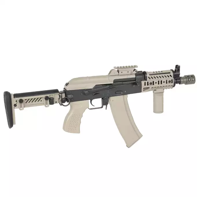 CM.113B AKSU Tactical Rifle Eshooter ETU, GEN-2 - TAN [CYMA Platinum]