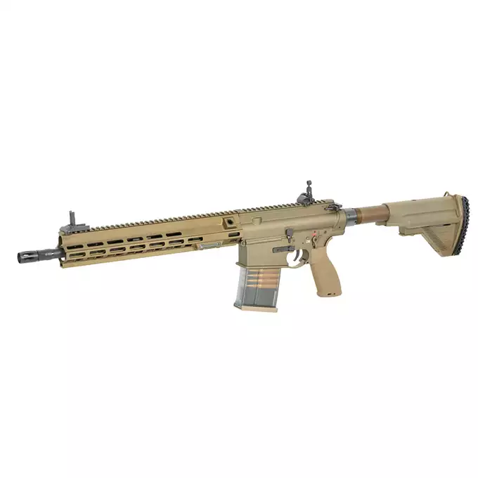 [Zestaw] Replika Airsoftowa EC-203 Edycja Advanced (ulepszony gearbox, programowalny ETU) - Dark Earth [E&amp;C] + Akumulator Li-Po 1200mAh 11,1V 20C - Deans [IPower] + Kompaktowa ładowarka LIPO B3Pro
