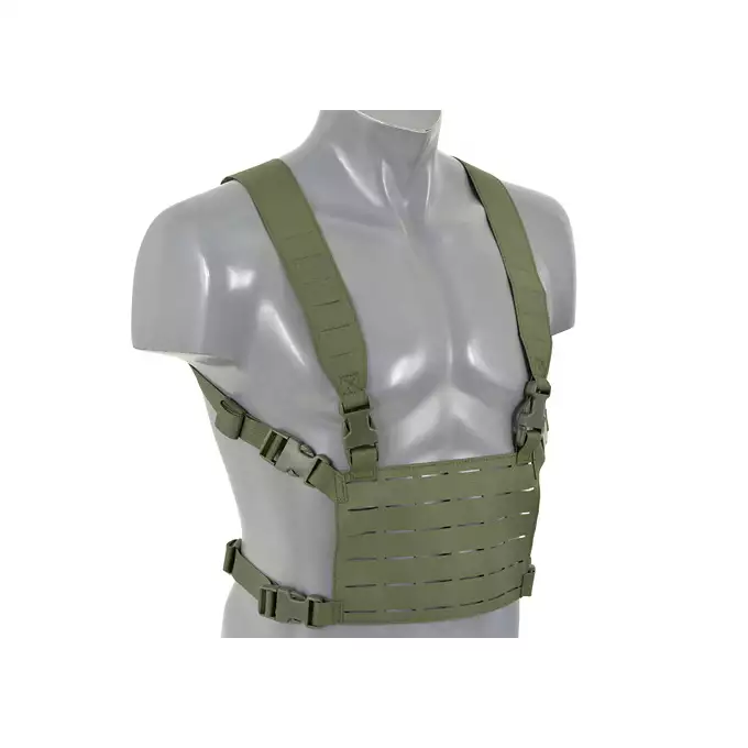Lightweight Laser-Cut Chest Rig - Olive [8FIELDS]