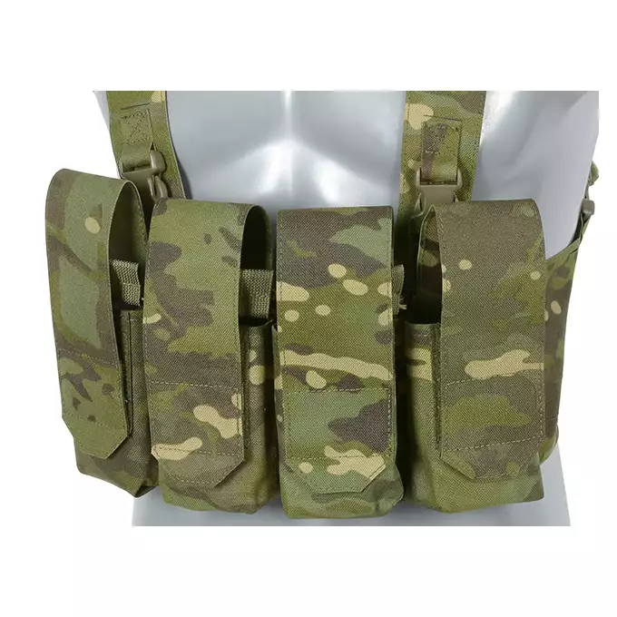 Chest Rig Laser-Cut with AR/AK Pouches - MT [8Fields]