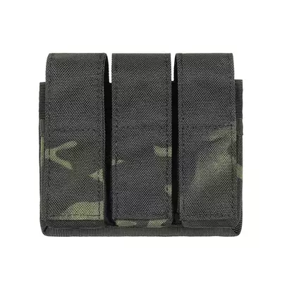 Potrójna ładownica na granaty 40mm - Multicamo Black [8FIELDS]