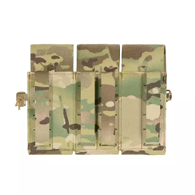 Triple Pouch for 6 AR15 Magazines, Laser Cut - Multicamo [8FIELDS]