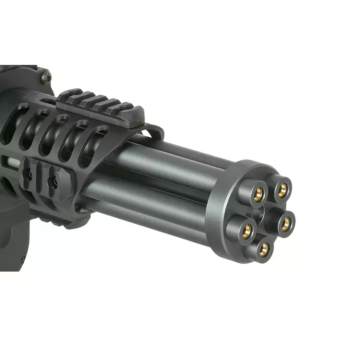 [Zestaw] Replika obrotowego miniguna WE23-L [WELL] + Akumulator Li-Po 1100mAh 11,1V 15/30C - T-connector [VB] + Kompaktowa ładowarka LIPO B3Pro