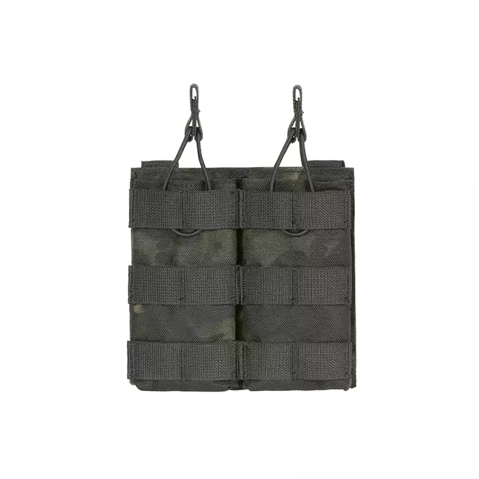 Modular Open Top Double MAG Pouch For 5.56 - Multicamo Black [8FIELDS]