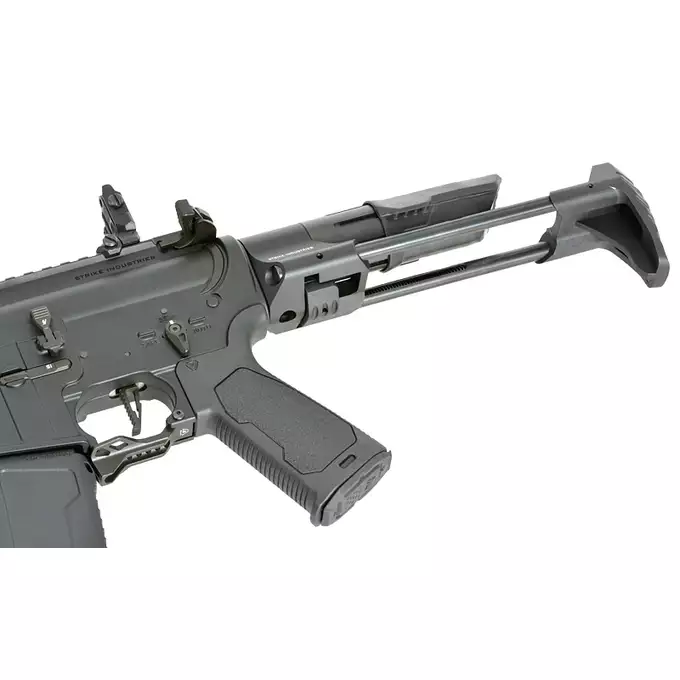 [Zestaw] Replika Karabinka Strike industries 4" Raiders PDW - Black [EMG] + Ładowarka V3+ do akumulatorów LiPo/LiFe [IPower] + Akumulator Li-Po 1100mAh 11,1V 20C - Deans [IPower]