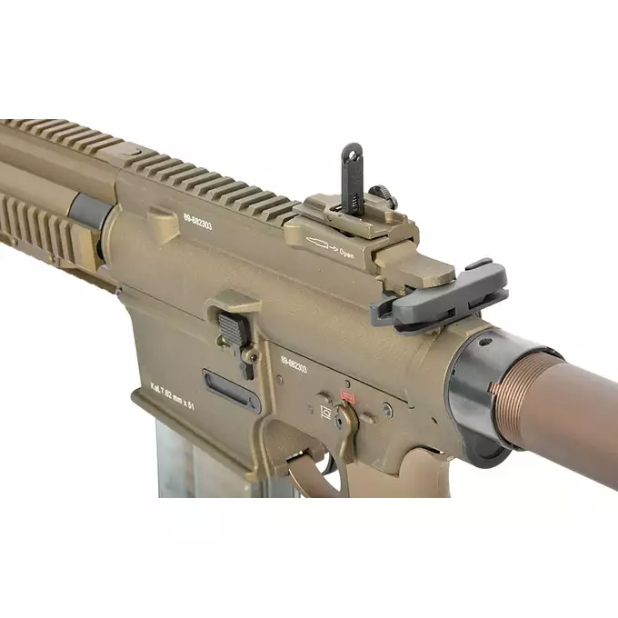 [Zestaw] Replika Airsoftowa EC-204 Edycja Advanced (ulepszony gearbox, programowalny ETU) - Dark Earth [E&amp;C] + Akumulator Li-Po 1200mAh 11,1V 20C - Deans [IPower] + Kompaktowa ładowarka LIPO B3Pro