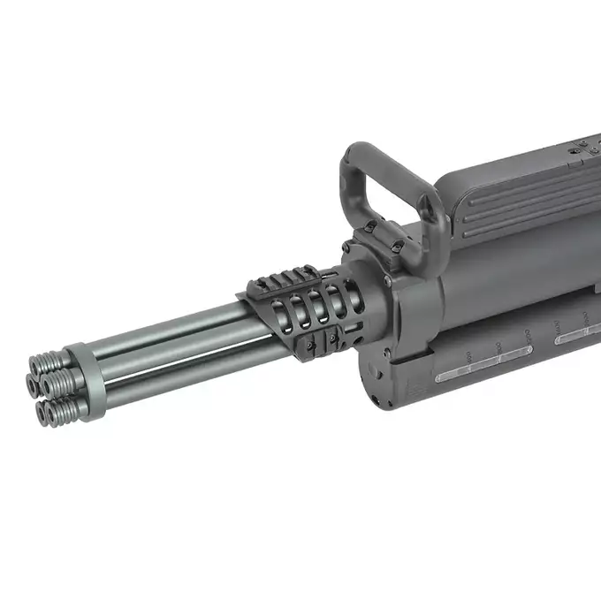[Zestaw] Replika obrotowego miniguna WE23-X [WELL] + Akumulator Li-Po 1100mAh 11,1V 15/30C - T-connector [VB] + Kompaktowa ładowarka LIPO B3Pro