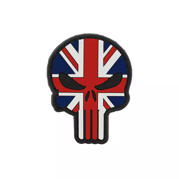 Naszywka Flag Skull United Kingdom [8FIELDS]