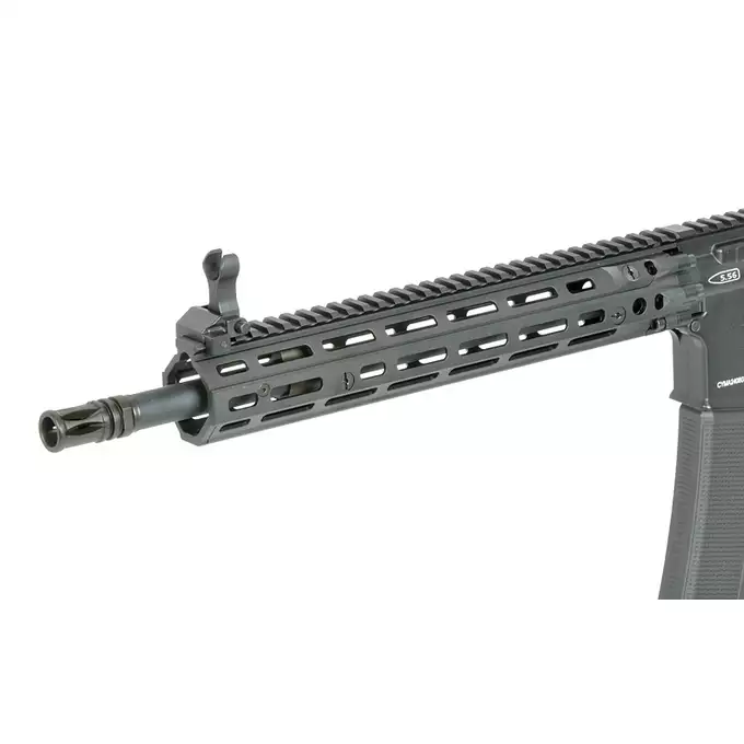 [Zestaw] Replika Daniel Defense M4A1 RIII 14.5" Eshooter ETU - Black [EMG] + Ładowarka V3+ do akumulatorów LiPo/LiFe [IPower] + Akumulator Li-Po 1100mAh 11,1V 20C - Deans [IPower]