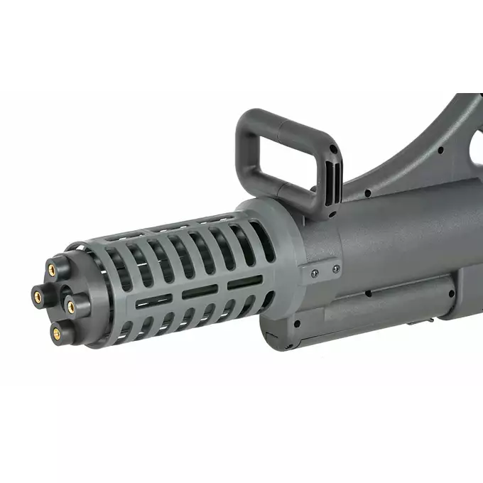 [Zestaw] Replika obrotowego miniguna WE23-SLBB Sportsline [ECHO1] + Akumulator Li-Po 1100mAh 11,1V 15/30C - T-connector [VB] + Kompaktowa ładowarka LIPO B3Pro
