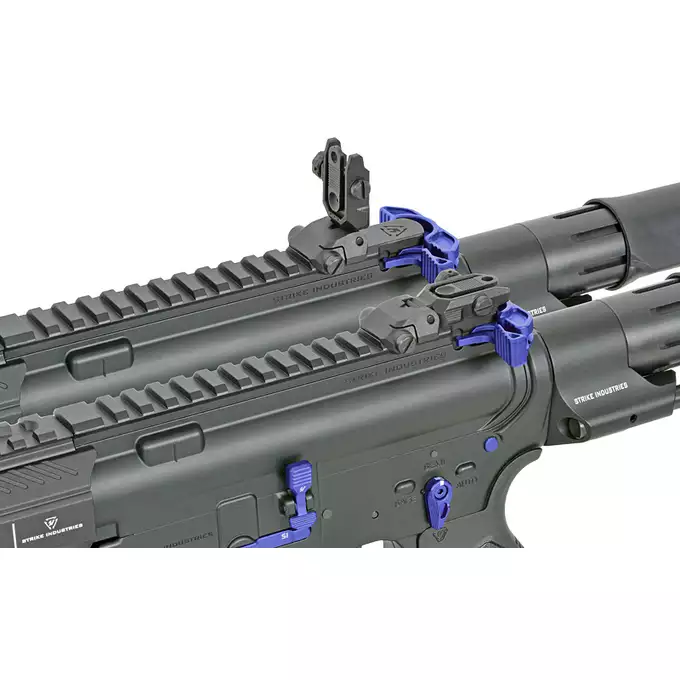 [Zestaw] Replika Karabinka Strike industries 7" Raider Competition CQB, Gen-2 - Blue [EMG] + Ładowarka V3+ do akumulatorów LiPo/LiFe [IPower] + Akumulator Li-Po 1100mAh 11,1V 20C - Deans [IPower]