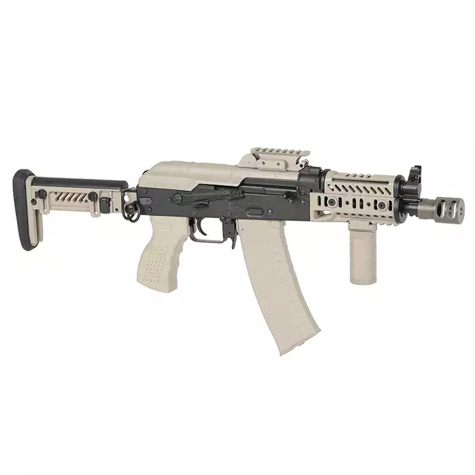 CM.113B AKSU Tactical Rifle Eshooter ETU, GEN-2 - TAN [CYMA Platinum]