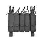 MP5 5-Magazine Pouch, Buckle-Up, Laser-Cut - Black [8FIELDS]