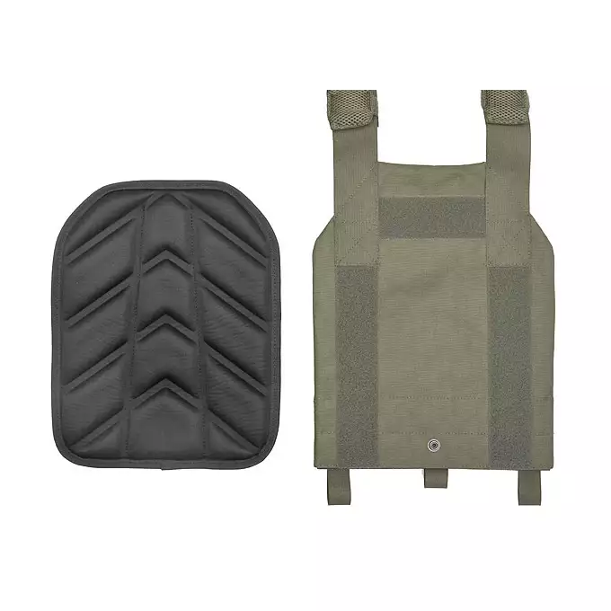 Kamizelka Assault Plate Carrier, Buckle Up z ładownicą na magazynki AR15/AK Laser-Cut - Ranger Green [8Fields]