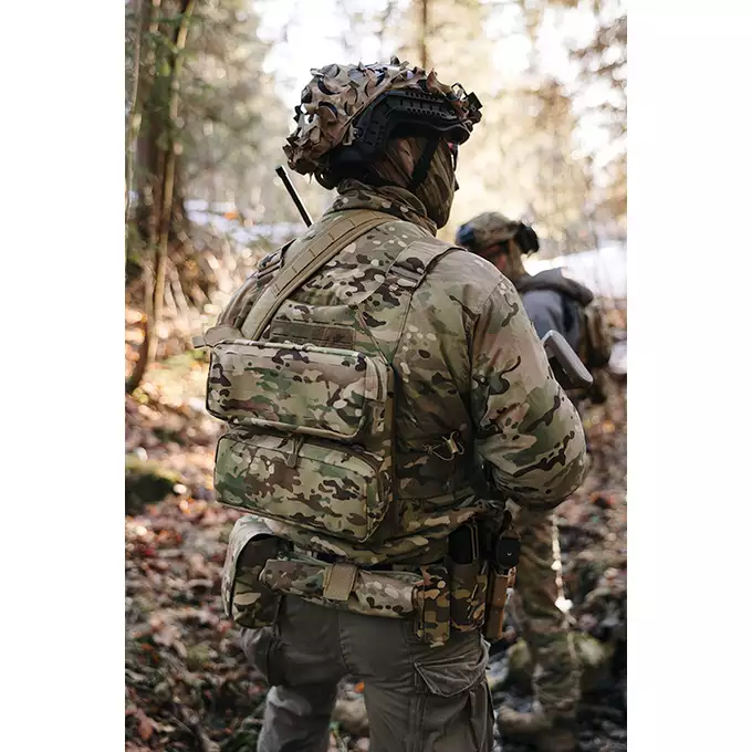 [Zestaw] Pas taktyczny Laser-Cut - XL - Multicamo [8Fields] + Horyzontalna ładownica generalnego użytku Laser-Cut - Multicamo [8Fields] + Potrójna ładownica pistoletowa Laser-Cut z klapą - Multicamo [8Fields]