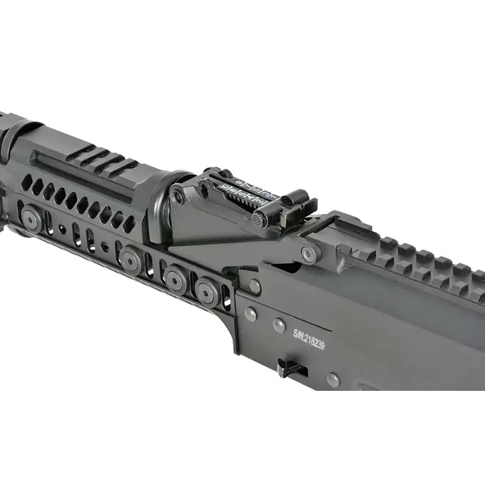 [Zestaw] CM.113A Replika Karabinka Taktycznego AK-74 Eshooter ETU, GEN-2 - Black [CYMA Platinum] + Akumulator Airsoftowy 25C 1400mAh 3S1P 11.1V Lipo T Plug + Kompaktowa ładowarka LIPO B3Pro
