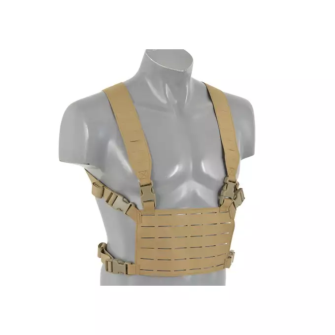 Lightweight Laser-Cut Chest Rig - Tan [8FIELDS]