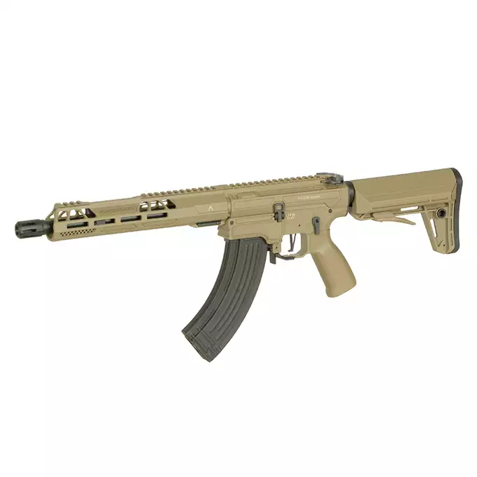 [Zestaw] M918G UTR Ek47 - TAN [DE Airsoft] + Akumulator Li-Po 1100mAh 11,1V 20C - Deans [IPower] + Ładowarka V3+ do akumulatorów LiPo/LiFe [IPower]